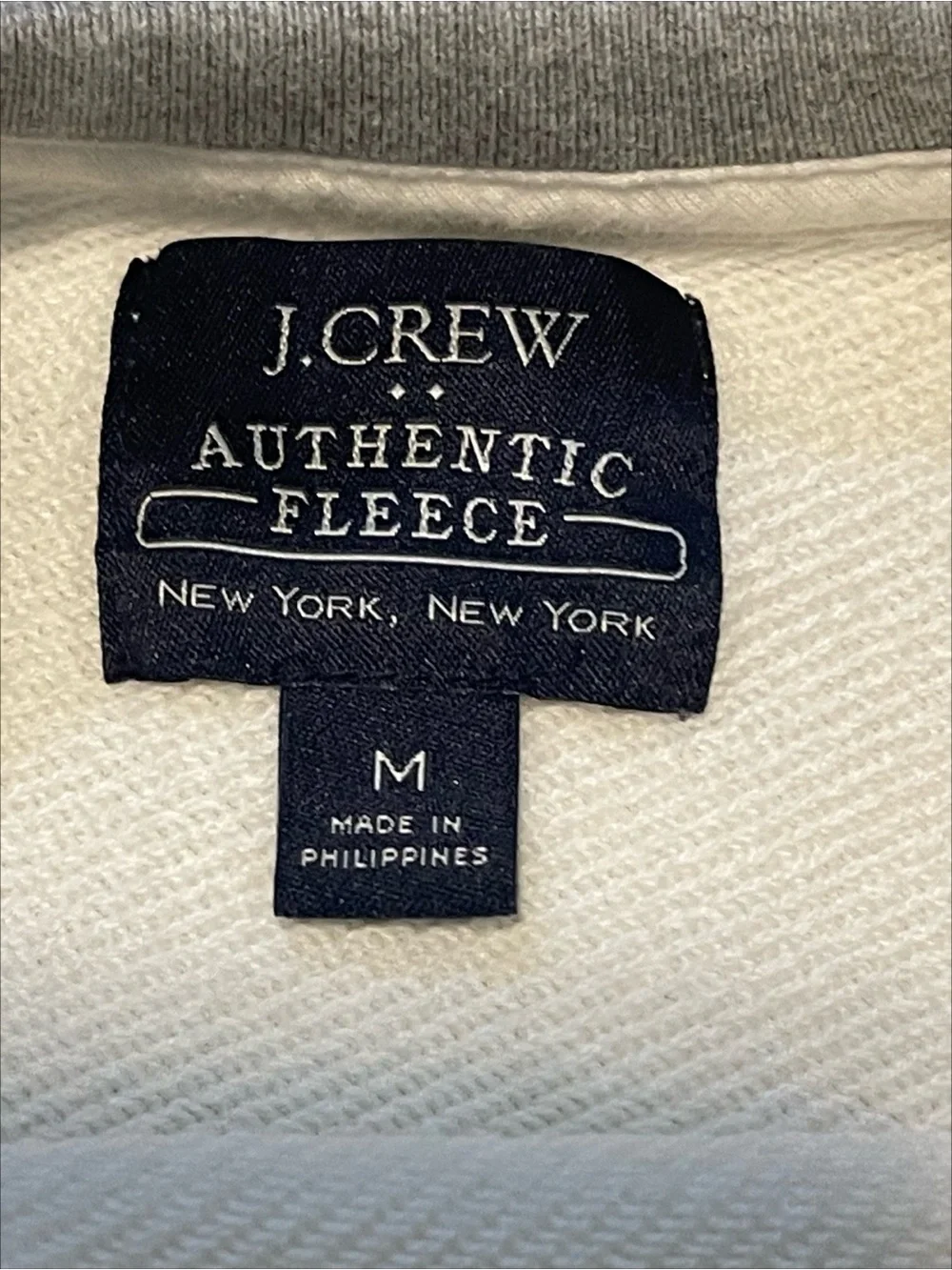J. Crew | Contrast Raglan Terry Crewneck Sweatshirt